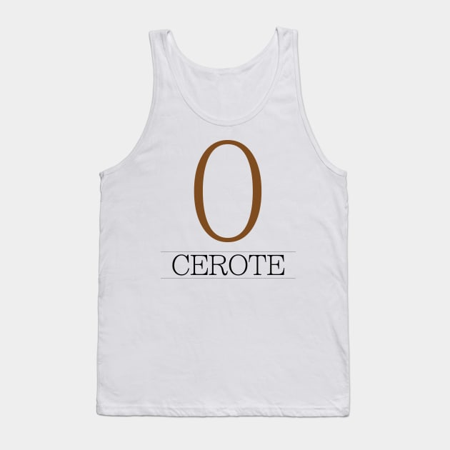 Cerote Tank Top by Estudio3e